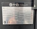 Transpaleta Electrica con plataforma MB FORKLIFT RPL201H (Litio) PESAJE RAVAS - Ref. 2929052