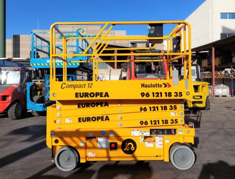 Plataforma Tijera Electrica HAULOTTE COMPACT 12