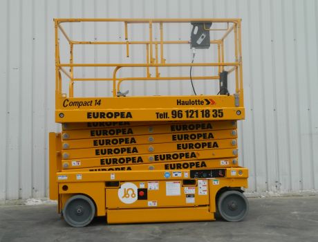 Plataforma Tijera Electrica HAULOTTE COMPACT 14