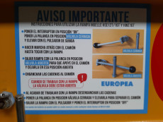 Rampa Muelle europea GS-HSE16T - 3279009 | Europea de Carretillas