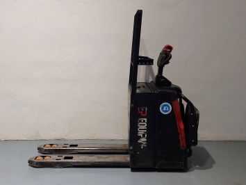 Transpaleta Electrica con plataforma MB FORKLIFT RPL201H (Litio)