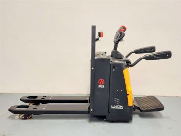 Transpaleta Electrica con plataforma MB FORKLIFT RPL201H (Litio) PESAJE RAVAS