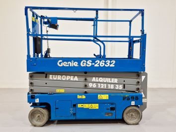 Plataforma Tijera Electrica GENIE GS2632