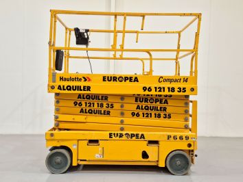 Plataforma Tijera Electrica HAULOTTE COMPACT 14