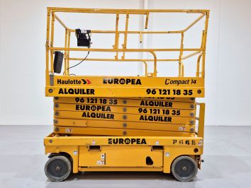 Plataforma Tijera Electrica HAULOTTE COMPACT 14