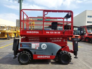 Plataforma Tijera Diesel HAULOTTE C12DX