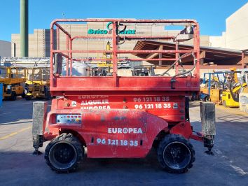 Plataforma Tijera Diesel HAULOTTE C12DX