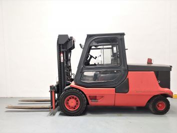 Carretilla Elevadora Electrica 4 ruedas LINDE E48P