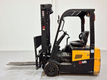 Carretilla Elevadora Electrica 3 ruedas MB FORKLIFT CPD20TVL (Litio) 80V 205Ah
