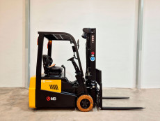 Carretilla Elevadora Electrica 3 ruedas mb forklift CPD18TVL (Litio) 80V 205Ah - 3521015 | Europea de Carretillas