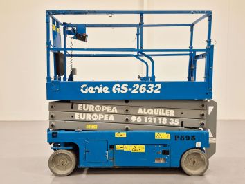 Plataforma Tijera Electrica GENIE GS2632