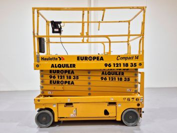 Plataforma Tijera Electrica HAULOTTE COMPACT 14