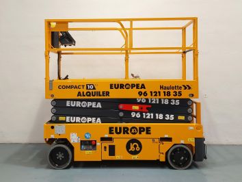 Plataforma Tijera Electrica HAULOTTE COMPACT 10N AE