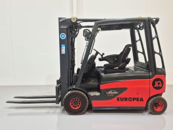 Carretilla Elevadora Electrica 4 ruedas LINDE E25L-01