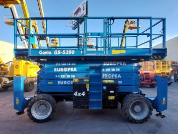 Plataforma Tijera Diesel GENIE GS5390RT
