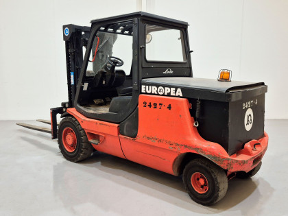 Carretilla Elevadora Electrica 4 ruedas linde E48P - 2427004 | Europea de Carretillas 2