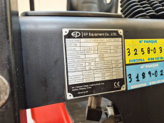 Carretilla Elevadora Electrica 4 ruedas mb forklift EFL252 (Litio) - 3258003 | Europea de Carretillas