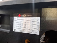 Carretilla Elevadora Electrica 4 ruedas mb forklift EFL353 - 3662011 | Europea de Carretillas
