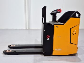 Transpaleta Electrica con plataforma MB FORKLIFT KPL201H (Litio) 24V 205Ah