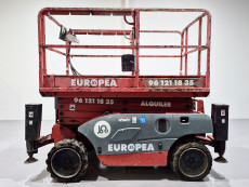 Plataforma Tijera Diesel haulotte C12DX - 1262019 | Europea de Carretillas