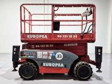 Plataforma Tijera Diesel haulotte C12DX - 1262019 | Europea de Carretillas