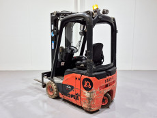 Carretilla Elevadora Electrica 3 ruedas linde E12-02 (Serie 386) - 1352003 | Europea de Carretillas