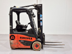 Carretilla Elevadora Electrica 3 ruedas linde E12-02 (Serie 386) - 1352003 | Europea de Carretillas