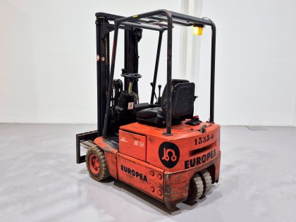 Carretilla Elevadora Electrica 3 ruedas linde E12Z - 1353004 | Europea de Carretillas 2
