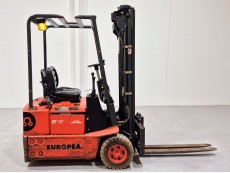Carretilla Elevadora Electrica 3 ruedas linde E12Z - 1353004 | Europea de Carretillas