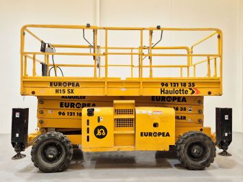 Plataforma Tijera Diesel HAULOTTE H15SX