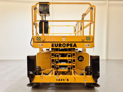 Plataforma Tijera Diesel haulotte H15SX - 1442006 | Europea de Carretillas 2