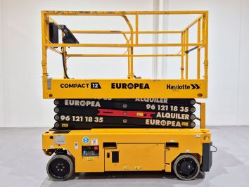 Plataforma Tijera Electrica HAULOTTE COMPACT 12 AE
