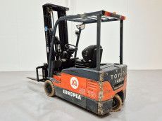 Carretilla Elevadora Electrica 3 ruedas toyota 7FBEF18 - 1458003 | Europea de Carretillas