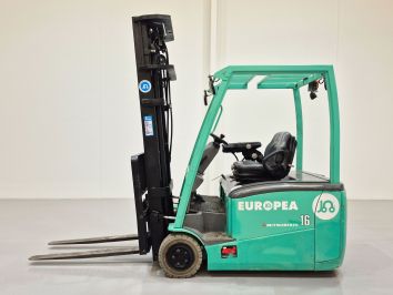 Carretilla Elevadora Electrica 3 ruedas MITSUBISHI FB16PNT