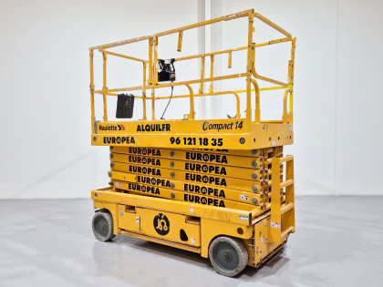 Plataforma Tijera Electrica haulotte COMPACT 14 - 1733010 | Europea de Carretillas 2