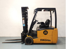 Carretilla Elevadora Electrica 3 ruedas caterpillar EP20PNT - 3593002 | Europea de Carretillas