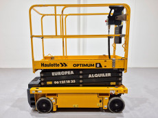 Plataforma Tijera Electrica haulotte OPTIMUM 8 AE - 1047082 | Europea de Carretillas