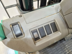 Carretilla Elevadora Electrica 3 ruedas mitsubishi FB16PNT - 1679011 | Europea de Carretillas