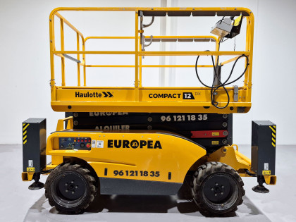 Plataforma Tijera Diesel haulotte C12DX - 1262036 | Europea de Carretillas 2