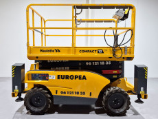 Plataforma Tijera Diesel haulotte C12DX - 1262036 | Europea de Carretillas