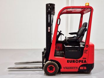 Carretilla Elevadora Electrica 3 ruedas MARIOTTI MX16 (Litio)
