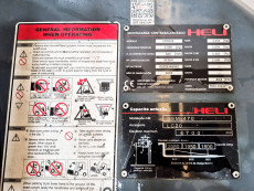 Carretilla Elevadora Diesel heli CPCD25-XC26H - 3306013 | Europea de Carretillas