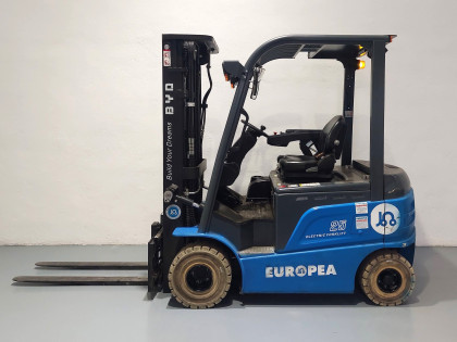 Carretilla Elevadora Electrica 4 ruedas byd ECB25C - 2265043 | Europea de Carretillas