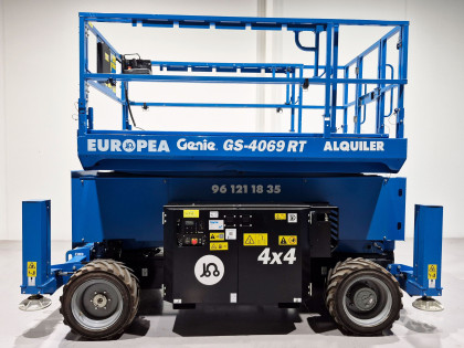 Plataforma Tijera Diesel genie GS4069 RT - 4159002 | Europea de Carretillas