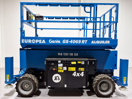 Plataforma Tijera Diesel genie GS4069 RT - 4159005 | Europea de Carretillas