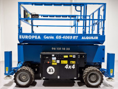 Plataforma Tijera Diesel genie GS4069 RT - 4159005 | Europea de Carretillas