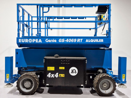 Plataforma Tijera Diesel genie GS4069 RT - 4159005 | Europea de Carretillas 2
