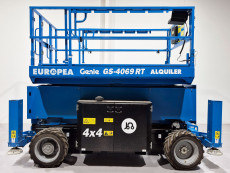 Plataforma Tijera Diesel genie GS4069 RT - 4159005 | Europea de Carretillas