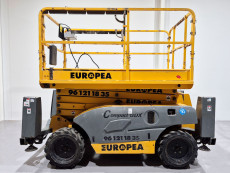Plataforma Tijera Diesel haulotte C12DX - 1262034 | Europea de Carretillas