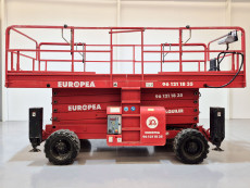 Plataforma Tijera Diesel haulotte H18SXLNT - 2340006 | Europea de Carretillas